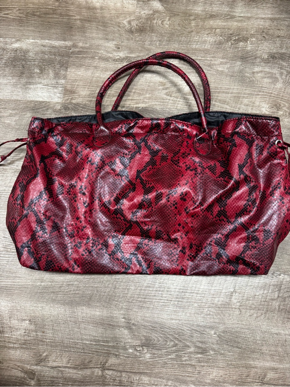 Cowboy Tuff Company Python Print Hobo Shoulder Bag